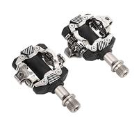 Pedales de Bicicleta de Montaña, Pedales Automáticos Buen Soporte Mecánico Sistema de Tensión Ajustable Doble Cara Disponible para Shimano para Sistema de Pedal SPD MTB