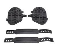 Pedales De Bicicleta Estática: Componentes De Ciclismo De Fitness, Material Antideslizante, Plataforma De Repuesto Ajustable Que Mejora La Estabilidad Y La Transferencia De Energía | Uso De Mantenimie