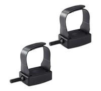 Pedales de bicicleta estática de 2 piezas para bicicleta reclinada, viajes, gimnasio en casa, entrenamiento de 9 a 6