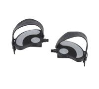 Pedales de Bicicleta Esttica, Pedales Universales Ajustables para Bicicleta Esttica con Correas para Ciclismo en el Gimnasio en Casa