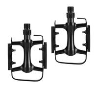 Pedales de bicicleta - Pack de 2 pedales para bicicleta de carretera, placa ligera, 14 mm, accesorios para bicicleta de montaña, ciudad y bicicleta plegable