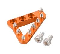 pedales de bicicleta Para Beta RR 300 2013-2020 200 250 390 430 450 480 500 Para Xtrainer Motocicleta Pedal Freno Trasero Palanca Placa Punta(Orange)