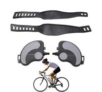 Pedales de bicicleta para entrenamiento en casa - Piezas de repuesto ajustables, pedales estacionarios antideslizantes para ciclismo en interiores | Accesorios de fitness para bicicletas estáticas y