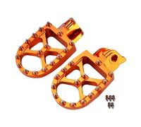 pedales de bicicleta Para EXC EXCF 300 125 250 350 450 530 525 400 500 1998-2016 690 Para ENDURO Para SMC R 2008-2024 Reposapiés Motocicleta Clavijas Pedal(Orange)