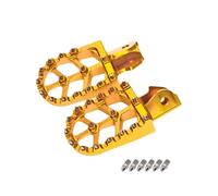 pedales de bicicleta Para Sur-ron Para Sur Ron Para Surron XS Para Light Bee Para Talaria Sting Estriberas Motocicleta Reposapiés Pedales Almohadilla(Gold)