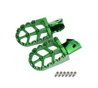 pedales de bicicleta Para Sur-ron Para Sur Ron Para Surron XS Para Light Bee Para Talaria Sting Estriberas Motocicleta Reposapiés Pedales Almohadilla(Green)