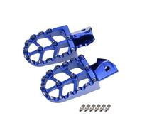 pedales de bicicleta Para Sur-ron Para Sur Ron Para Surron XS Para Light Bee Para Talaria Sting Estriberas Motocicleta Reposapiés Pedales Almohadilla(Blue)