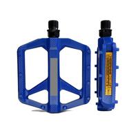Pedales De Bicicleta Pedal de Bicicleta: Pedales de Bicicleta de Ajuste Universal, compatibles con rodamientos 2DU, Antideslizantes y duraderos, livianos(Blue)
