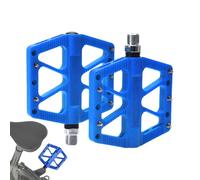 Pedales de Bicicleta - Pedales | Pedales de Bicicleta Ligeros sin Deslizamiento sin Deslizamiento | Equipo de Bicicleta, Dispositivo PowerSports para Freeride, Enchufe Seguro de Pista para