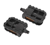 Pedales de Bicicleta Plegables, Pedales híbridos de Bicicleta de montaña Antideslizantes, Plegables, universales, de Nailon, Antideslizantes, Plataforma Ancha, reposapiés para