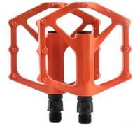 Pedales de ciclismo antideslizantes, plataforma ancha de aluminio ligero con pasadores extraíbles para bicicleta de carretera MTB para uso en bicicleta de grava, par de 65 x 23 mm