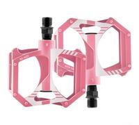 Pedales de ciclismo aptos para viajeros que ofrecen una funcionalidad fiable a través de cambios climáticos estacionales (rosa)