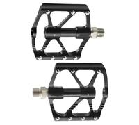 Pedales de ciclismo de carretera | Pedales de ciclismo antideslizantes para exteriores - Pedales de repuesto de aleación de aluminio, engranaje de reposapiés de fibra de carbono con 3 rodamientos