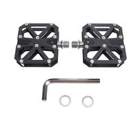 Pedales de Ciclismo de Montaña, Fibra de Carbono, 3 Rodamientos, Antideslizantes, Huecos y Ligeros para Ciclismo de Ruta - Alta Resistencia, Diseño Ergonómico, para Entrenamiento