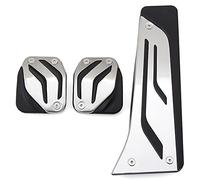 Pedales De Coche,Cubrepedales Pedal en forma de ones Uso apto para BMW 1 2 3 4 Serie F20 F21 F22 F30 F31 F32 F36 Embrague de freno de gas combustible Pedal de reposo Pedal Pedal Cubierta Reemplazar(3P