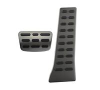 Pedales De Coche Fundas Cubierta de Pedal de coche, accesorios de almohadilla de pie, pedales de freno antideslizantes sin perforación para Kia para Sportage NQ5 2022-2025(AT-black)