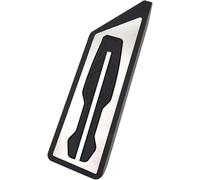 pedales de coche Juego de pedales coche para BMW 2018-2022, acelerador, freno, acero inoxidable, sin perforaciones, antideslizantes