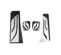 Pedales de coche para BMW Serie M 5 F10 F11 523i 528i 530i 535i 550i MT Auto Pedal Plate Pads Cubierta de freno interior del coche (estilo 1 (at))