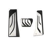 Pedales de coche para BMW Serie M 5 F10 F11 523i 528i 530i 535i 550i MT Auto Pedal Plate Pads Cubierta de freno interior del coche (estilo 1 (at))