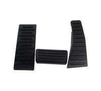 Pedales De Coche Para Civic 2006-2011 Volante A La Izquierda MT Acelerador Freno Embrague, Cubierta Aluminio Pedales Antideslizantes(Black AT)