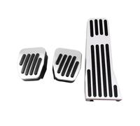 Pedales de coche para Mazda 3 para Axela BP CX-30 CX30 2019 2020 2021 2022 acelerador de coche, freno de gas, pedal de embrague, pedales de pedales, placa de pedal de coche (AT 3 piezas)