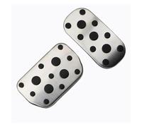 Pedales De Coche Para Toyota Para C-HR Para Corolla Para Fortuner Para Hilux Para Revo Funda Antideslizante Para Pedal Freno Acelerador Reposapiés(AT without Rest)