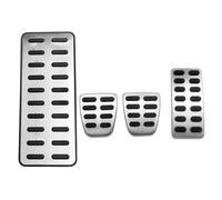 Pedales de Coche, Pedal de Embrague de Gas, Pedal de Freno y Almohadillas Protectoras para Hyundai HB20 (2013, 2014, 2015 y 2016)