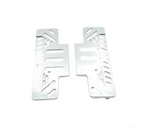 Pedales de colisión lateral de repuesto eficientes para escala 1/12 para coches RC para MN128 y más (plata)