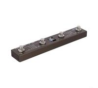 Pedales de controlador, M-VAVE Chocolates Plus para controlador de pedal recargable, 4 botones, 212 x 36 x 17 mm (marrón)