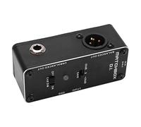 Pedales de Efectos de Guitarra, Interruptor de Puesta a Tierra Negro Multifuncional de Pedal DI de Metal para Guitarras Eléctricas