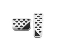 Pedales de Freno Cubiertas Antideslizantes Pedales De Freno Acelerador LHD Reposapiés Para Jeep Para Grand Para Cherokee WL/WL74/WL75 2022-2024(AT 2 pcs)