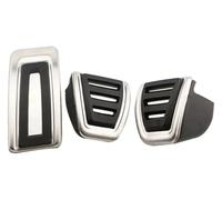 pedales de freno de gasolina Para Q2 2016-2024 Reposapiés Freno Gas Cubierta Almohadilla Del Pedal Pedales Coche LHD Almohadillas Goma Cubiertas(3 piece MT)