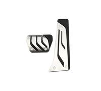 Pedales de Freno LHD AT Cubierta Adhesiva Pedal Placas Diseño, Pastillas Freno Acero Para M 5-Series F10 F11 523i 528i 530i 535i 550i(AT without Rest)