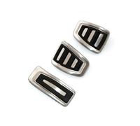 Pedales de Freno Para A4 B8 S4 RS4 8K Para Q3 A5 S5 RS5 Para Q5 8R SQ5 Para A6 C7 S6 Para A8 S8 Cubierta Pedales Embrague Freno Combustible Coche(MT 3PCS)