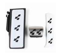 Pedales de Freno Pedal De Acero Inoxidable Reposapiés/freno/Gas, Pedales Metal Automáticos Para VW Para Passat B6, B7, CC, R36, Para Sharan