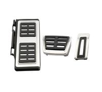 Pedales de Freno Pedal De Combustible Cubierta Pedales Embrague Freno Accesorios Para VW Para Golf 7 Para GTI MK7 Para Skoda Para Octavia A7(AT with rest)