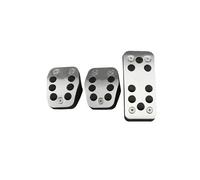 Pedales de Freno Pedales Cubierta Pedal Embrague Freno Combustible, Estilo Para Ford Para Focus 2 MK2 Para 3 MK3 Para Kuga Para Escape ST 2009-2017(MT)