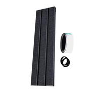 Pedales de guitarra eléctrica, placas de pedal para pedales de efectos, tabla de efecto pedalera, pedal de efecto compacto, accesorios robustos para los amantes de la música, ofrece grabación de