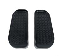 Pedales de máquina elíptica, 2 estribos de plástico de 315 mm para equipo de gimnasio en casa, diseño texturizado antideslizante con distancia central de 165 mm, color negro