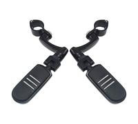 Pedales De Moto 1 Pulgada, 1,25 Pulgadas Y 1,38 Pulgadas, Protector De Reposapiés Para Har&ley, Para Yam&aha Road King, Sportster 883, Softail(Black Footpeg Set)