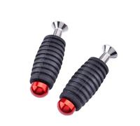 Pedales De Moto Adaptador Palanca Freno Y Estribo Cambio Marchas, 6 Mm, M6, para GSX S750 Sv650 Gsx1300r GSR 600 Bandit 650 1200 1250(Red)