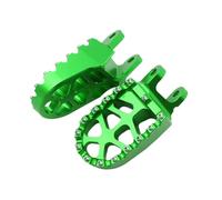 Pedales de pie de Motocicleta CNC Pedales de pie compatibles con CR80R CR85R CRF230L CRF1000L XR 250R 400R 600R 650R Modelos 1989 2020 2019 Rango de año(Plata)