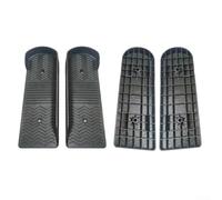 Pedales de pie para máquina elíptica, pedales de entrenamiento elípticos, plástico PP, cinco variantes, compatibles con modelos de 2 agujeros, 3 agujeros, 4 agujeros, color gris, apto para máquinas