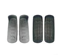 Pedales de pie para máquina elíptica, plástico PP, cinco modelos A, B, C, D, E, ajuste gris, 2 agujeros, 3 agujeros, 4 agujeros, juego de pedales para el hogar y el gimnasio (D)