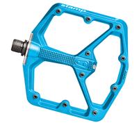Pedales De Plataforma Grandes Crank Brothers Stamp 7, Azul Eléctrico