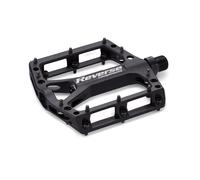 Pedales De Plataforma MTB Montaña Negros CrMo Negro/Negro
