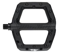 Pedales De Plataforma Raceface Chester Grandes Eje Cr-Mo 9/16" Negros Par