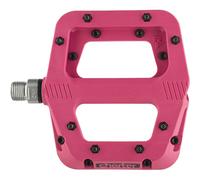 Pedales De Plataforma Raceface Chester Pequeños: Nylon Eje: Cr-Mo 9/16" Magenta
