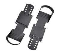 Pedales de remo - Pedales de repuesto para remo, 1 par de accesorios para equipos de fitness, pedales de remo de diseño de textura antideslizante para mejorar los deportes
