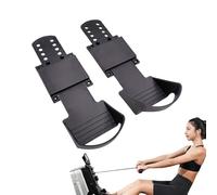 Pedales De Remo Texturados - Par Anti Slip Foot Pedales, Diseño De Ejercicio Texturado | Accesorio De Reemplazo De Bicicleta De Remo, Equipo De Fitness En El Hogar Construcción Cómodo Durabl